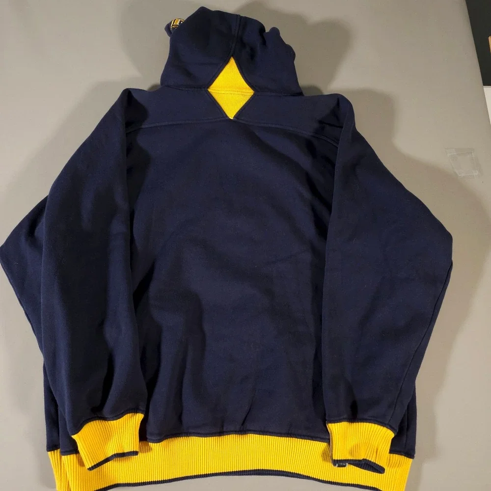 90s Y2K Marquette Golden Eagles Sweatshirt Mens XL Blue Nike Pullover Elite‎